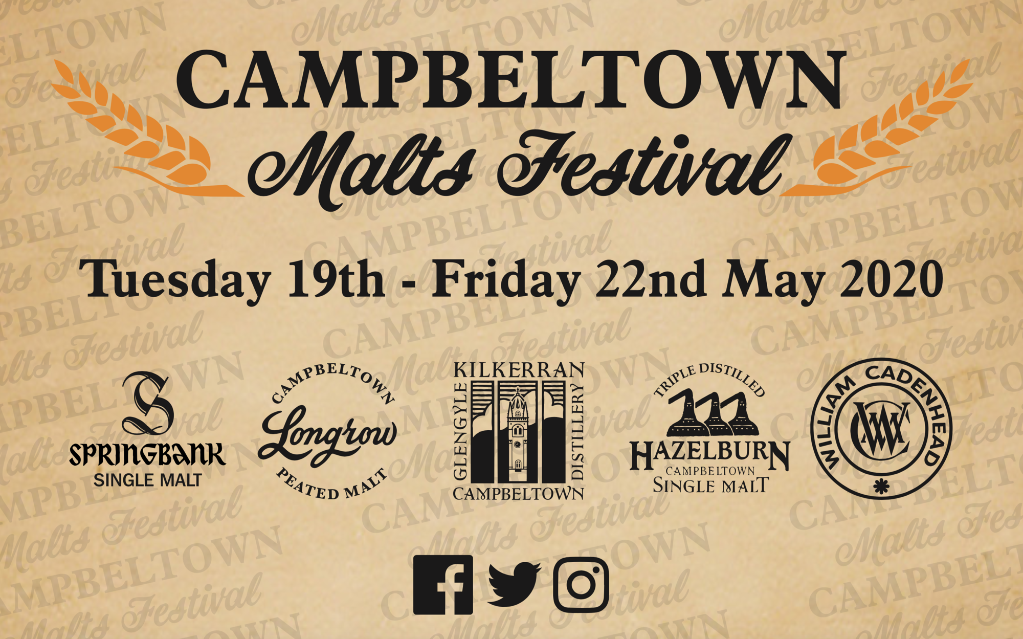 Campbeltown Malts Festival 2020 – Tickets Available Today